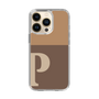 Slim Protection Case［ Original - initial two tone - P brown ］