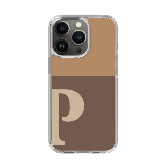 Slim Protection Case［ Original - initial two tone - P brown ］