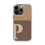 Slim Protection Case［ Original - initial two tone - P brown ］