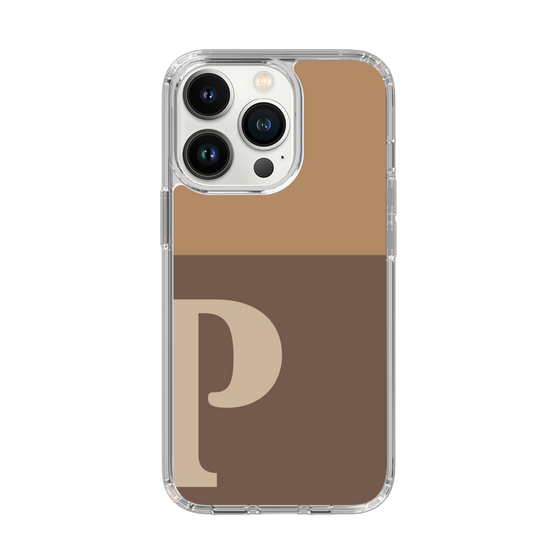 Slim Protection Case［ Original - initial two tone - P brown ］