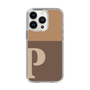 Slim Protection Case［ Original - initial two tone - P brown ］