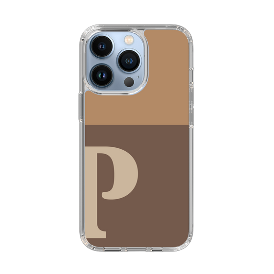 Slim Protection Case［ Original - initial two tone - P brown ］