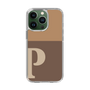 Slim Protection Case［ Original - initial two tone - P brown ］