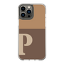 Slim Protection Case［ Original - initial two tone - P brown ］
