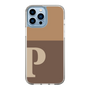 Slim Protection Case［ Original - initial two tone - P brown ］