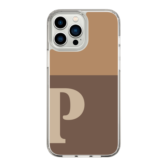 Slim Protection Case［ Original - initial two tone - P brown ］