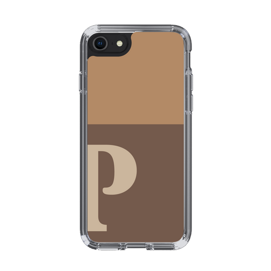 Slim Protection Case［ Original - initial two tone - P brown ］