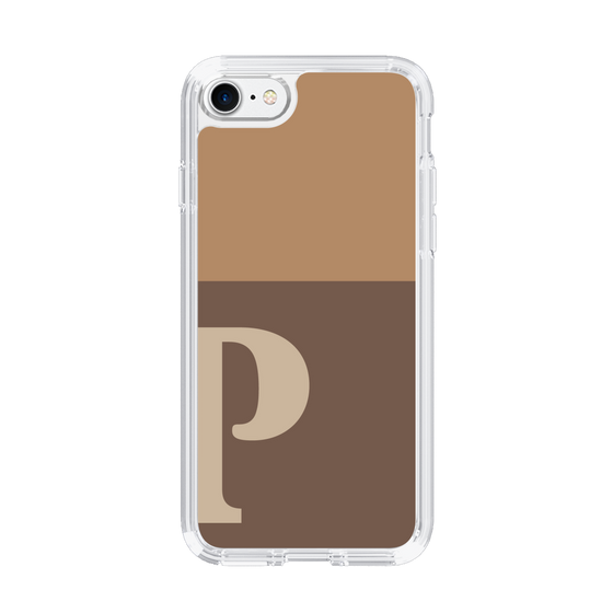 Slim Protection Case［ Original - initial two tone - P brown ］