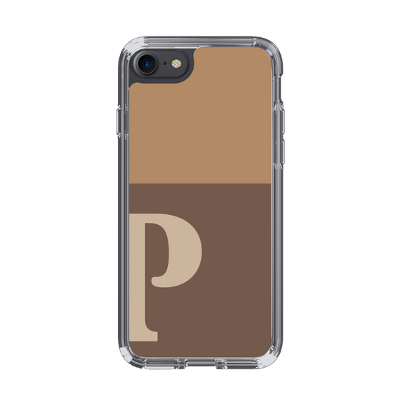 Slim Protection Case［ Original - initial two tone - P brown ］