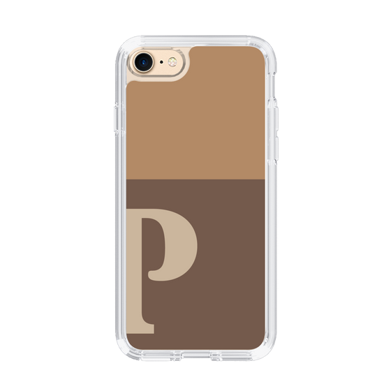 Slim Protection Case［ Original - initial two tone - P brown ］