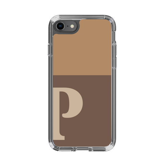 Slim Protection Case［ Original - initial two tone - P brown ］