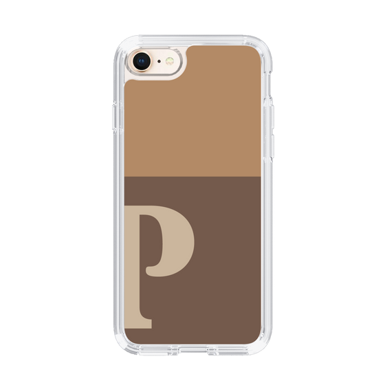 Slim Protection Case［ Original - initial two tone - P brown ］