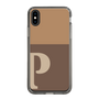 Slim Protection Case［ Original - initial two tone - P brown ］