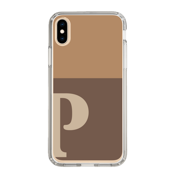 Slim Protection Case［ Original - initial two tone - P brown ］