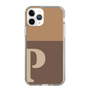 Slim Protection Case［ Original - initial two tone - P brown ］