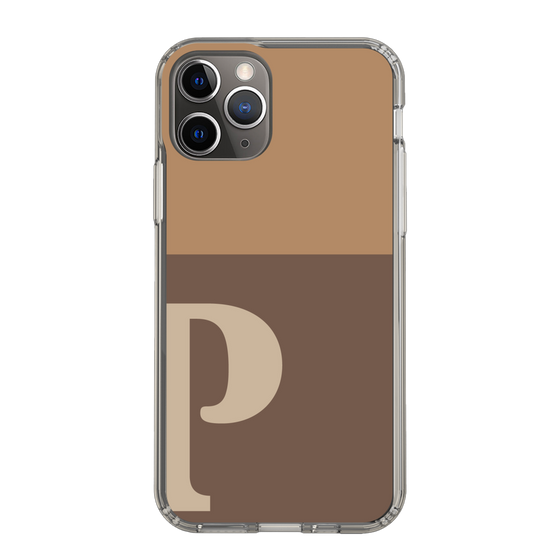 Slim Protection Case［ Original - initial two tone - P brown ］