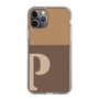 Slim Protection Case［ Original - initial two tone - P brown ］