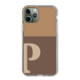 Slim Protection Case［ Original - initial two tone - P brown ］