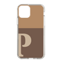 Slim Protection Case［ Original - initial two tone - P brown ］