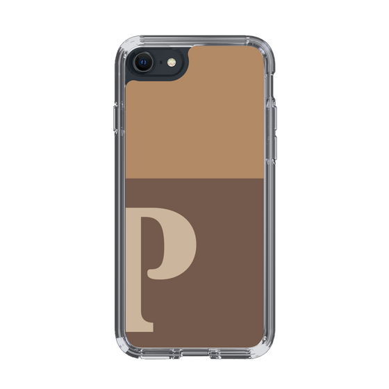 Slim Protection Case［ Original - initial two tone - P brown ］