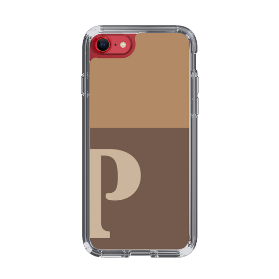 Slim Protection Case［ Original - initial two tone - P brown ］