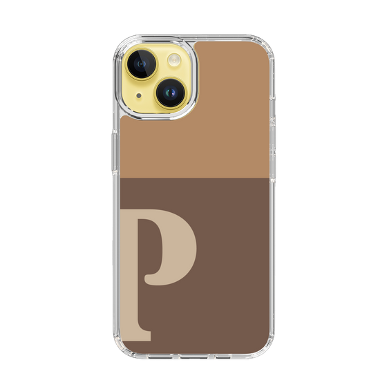 Slim Protection Case［ Original - initial two tone - P brown ］