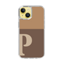 Slim Protection Case［ Original - initial two tone - P brown ］