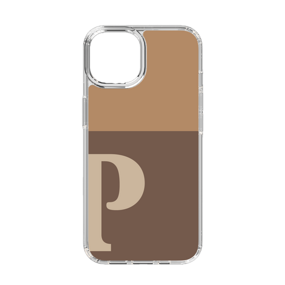 Slim Protection Case［ Original - initial two tone - P brown ］