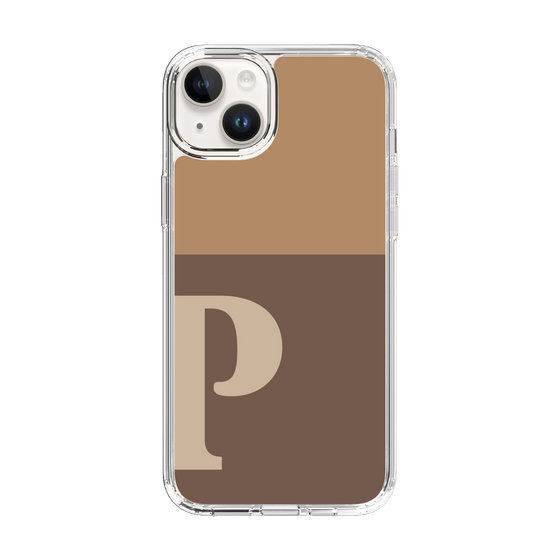 Slim Protection Case［ Original - initial two tone - P brown ］