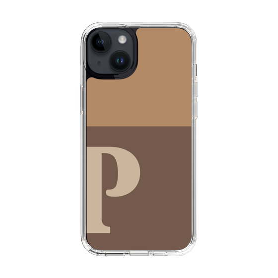 Slim Protection Case［ Original - initial two tone - P brown ］