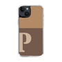 Slim Protection Case［ Original - initial two tone - P brown ］