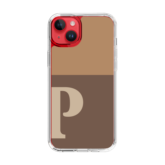 Slim Protection Case［ Original - initial two tone - P brown ］