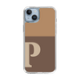 Slim Protection Case［ Original - initial two tone - P brown ］