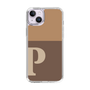 Slim Protection Case［ Original - initial two tone - P brown ］