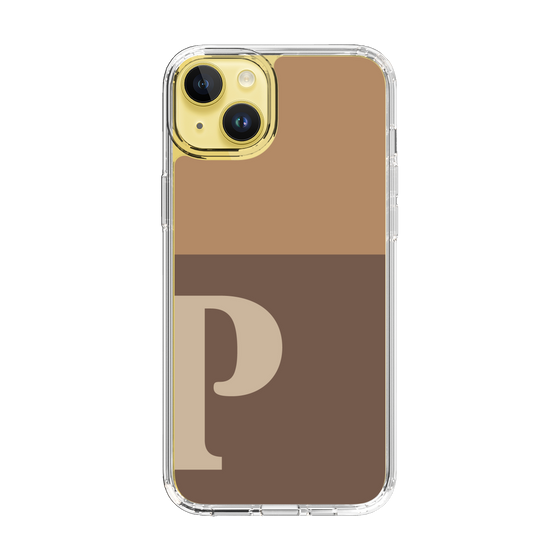 Slim Protection Case［ Original - initial two tone - P brown ］