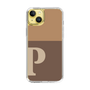 Slim Protection Case［ Original - initial two tone - P brown ］