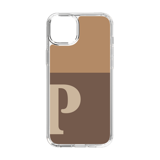 Slim Protection Case［ Original - initial two tone - P brown ］