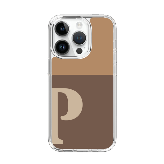 Slim Protection Case［ Original - initial two tone - P brown ］