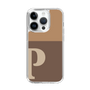Slim Protection Case［ Original - initial two tone - P brown ］