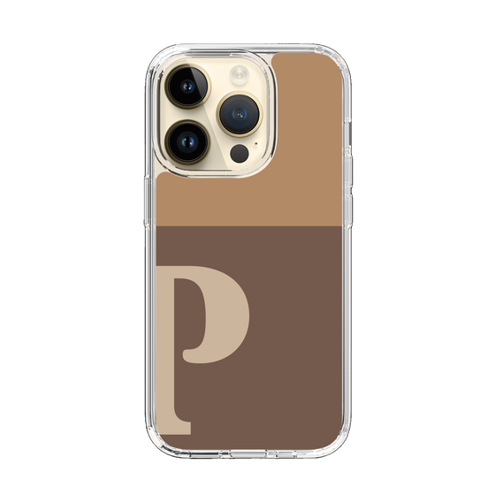 Slim Protection Case［ Original - initial two tone - P brown ］