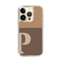 Slim Protection Case［ Original - initial two tone - P brown ］