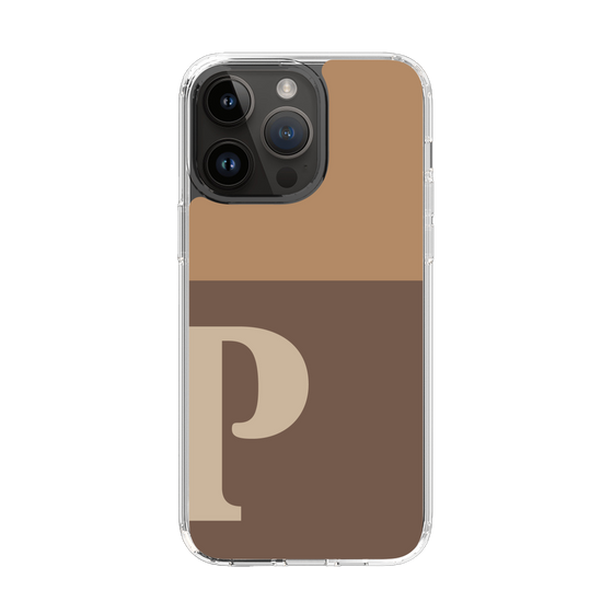 Slim Protection Case［ Original - initial two tone - P brown ］