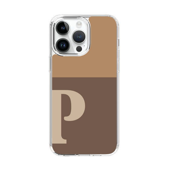 Slim Protection Case［ Original - initial two tone - P brown ］