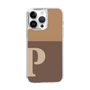 Slim Protection Case［ Original - initial two tone - P brown ］