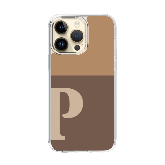 Slim Protection Case［ Original - initial two tone - P brown ］