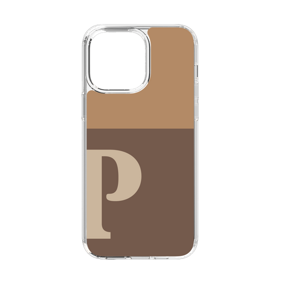 Slim Protection Case［ Original - initial two tone - P brown ］