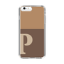 Slim Protection Case［ Original - initial two tone - P brown ］