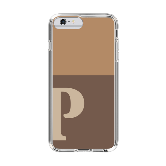 Slim Protection Case［ Original - initial two tone - P brown ］