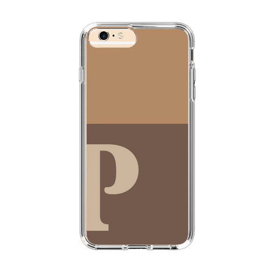 Slim Protection Case［ Original - initial two tone - P brown ］