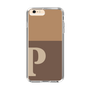 Slim Protection Case［ Original - initial two tone - P brown ］